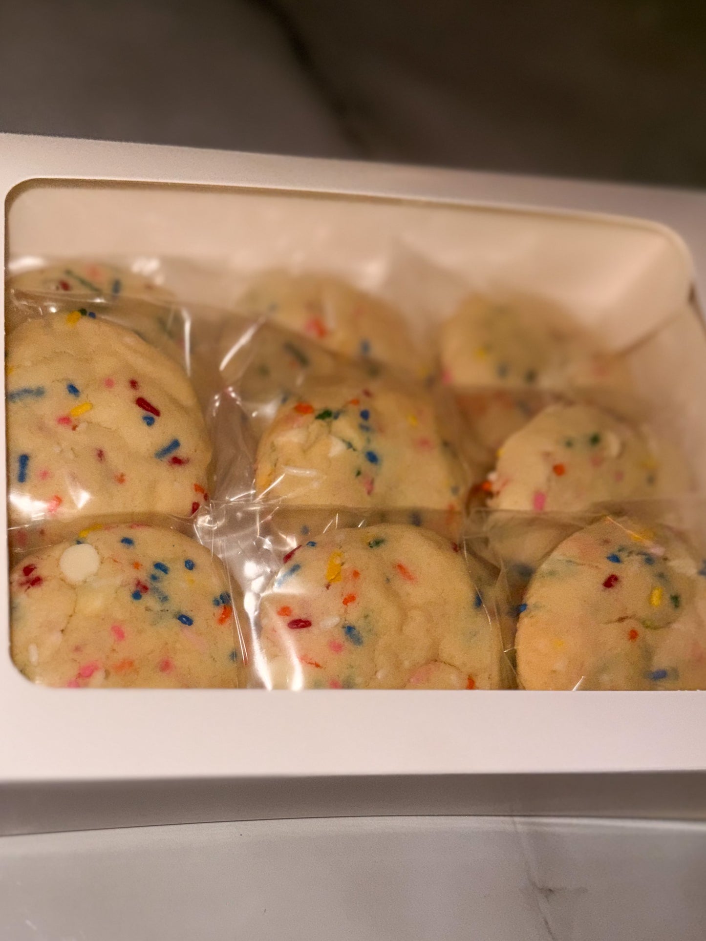 Birthday Cake Cookies