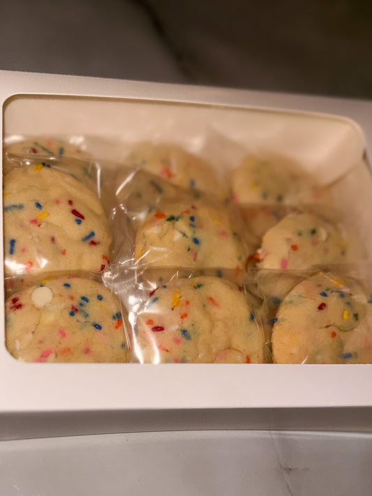 Birthday Cake Cookies